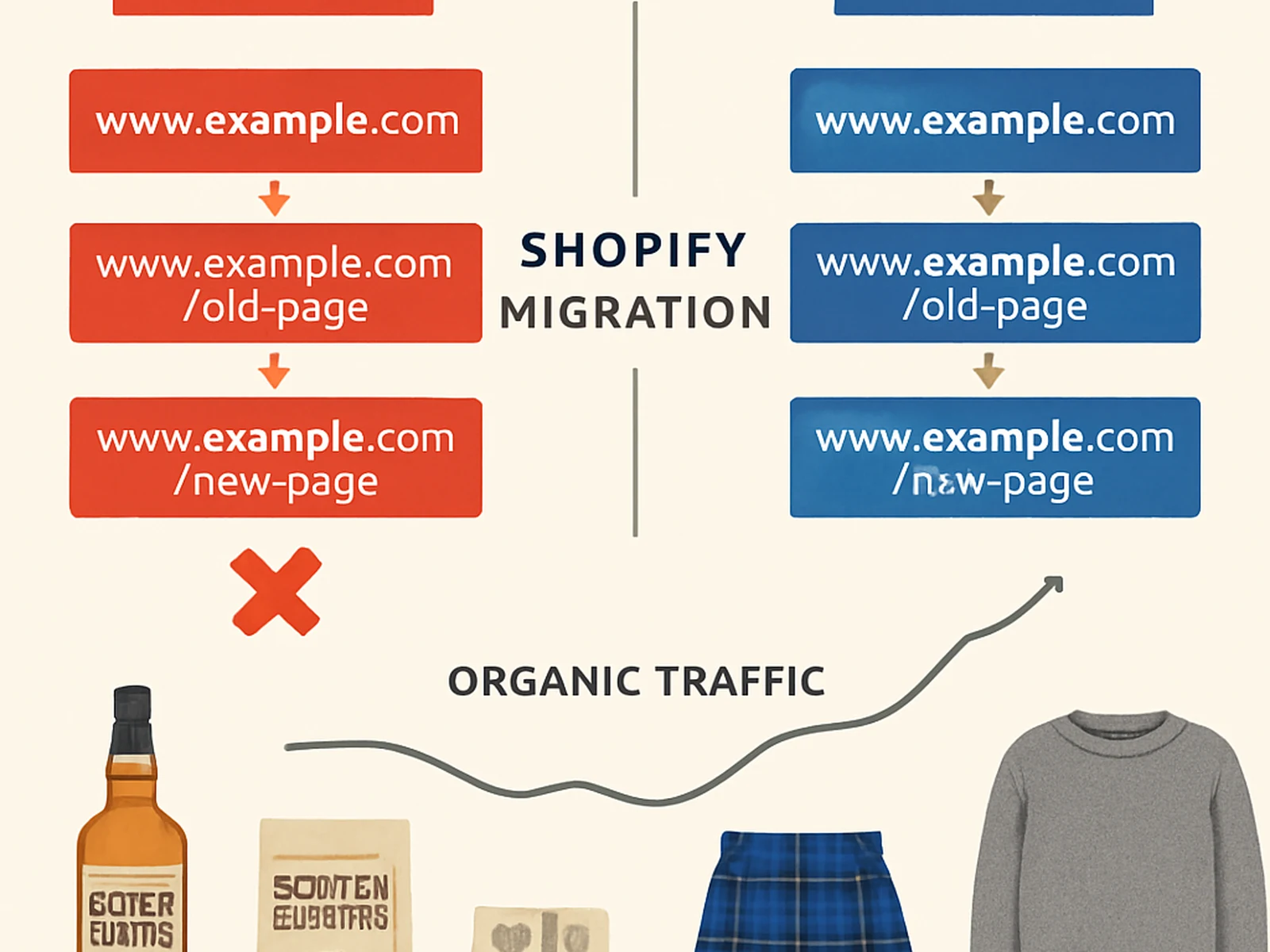 Scottish retailer: technical SEO recovery after platform migration